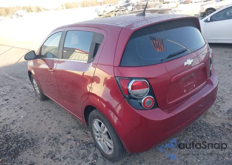 2012 Chevrolet Sonic 2Lt z USA, uszkodzony, nr VIN 1G1JC6SH9C4216162